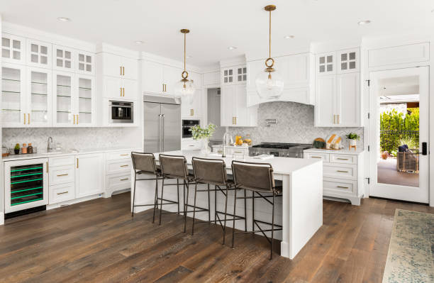 Tile pattern layout planning for backsplash in Montrose